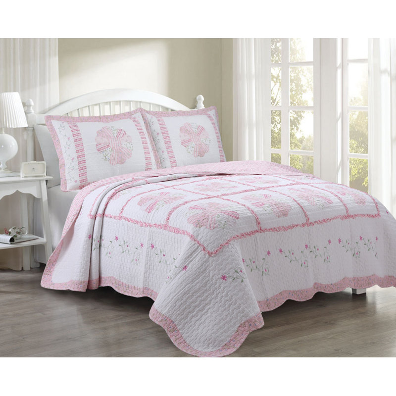Cozy Line Home Fashion Daisy Field Quilt Set & Reviews Wayfair
